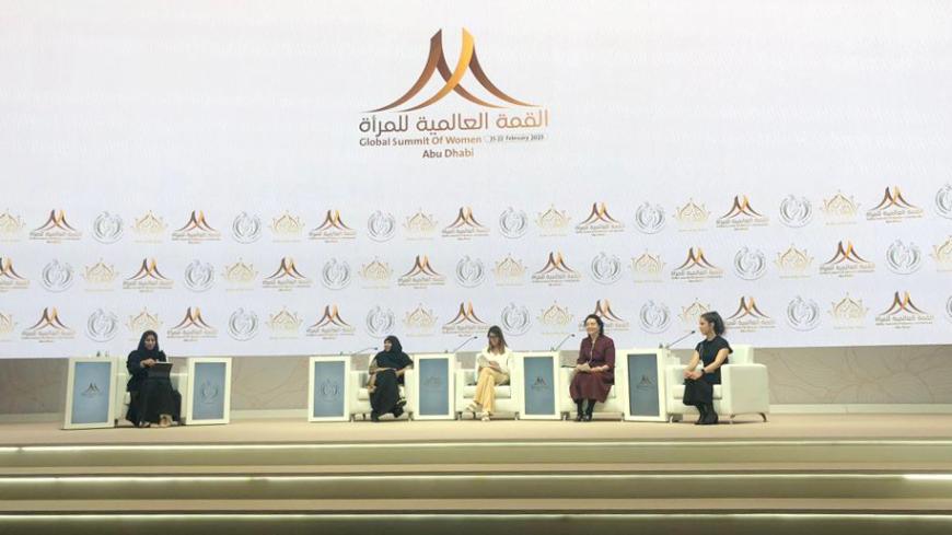Loredana Segreto al Global Summit of Women di Abu Dhabi