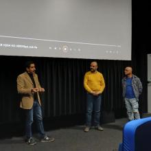 La serata al cinema Italia con il regista di Maka