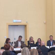 Saluti istituzionali: Raffaella Afferni, Michele Mastroianni, Alice Borgna, Elena Rizzato e Massimo Biloni 