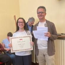 Premiazione di Giulia Casalone