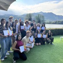 Le partecipanti e i partecipanti al progetto Friends in Focus