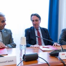 Delegazione Egitto e Mauritania