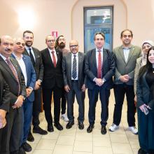 Delegazione Egitto e Mauritania