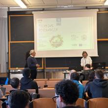 Un momento dell'incontro "Thinking regionally"