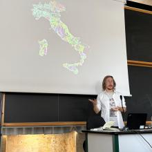 Un momento dell'incontro "Thinking regionally"