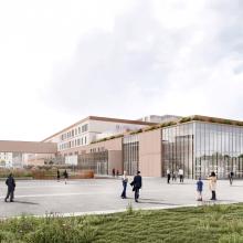 Rendering nuovo ospedale