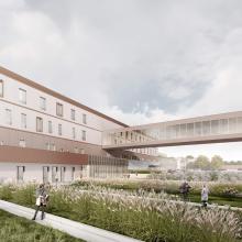 Rendering nuovo ospedale