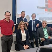 Foto con il gruppo di lavoro