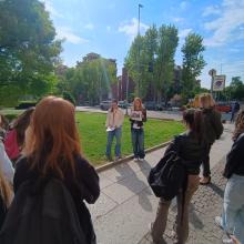 L'area  in prossimità dell'Ex taglieria del pelo