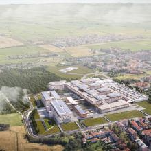 Rendering nuovo ospedale
