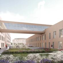 Rendering nuovo ospedale