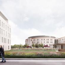 Rendering nuovo ospedale