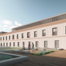 Rendering nuovo ospedale