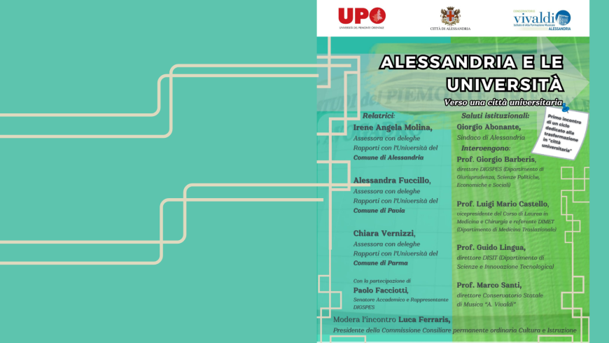 Alessandria e le Università - Verso Una Città Universitaria