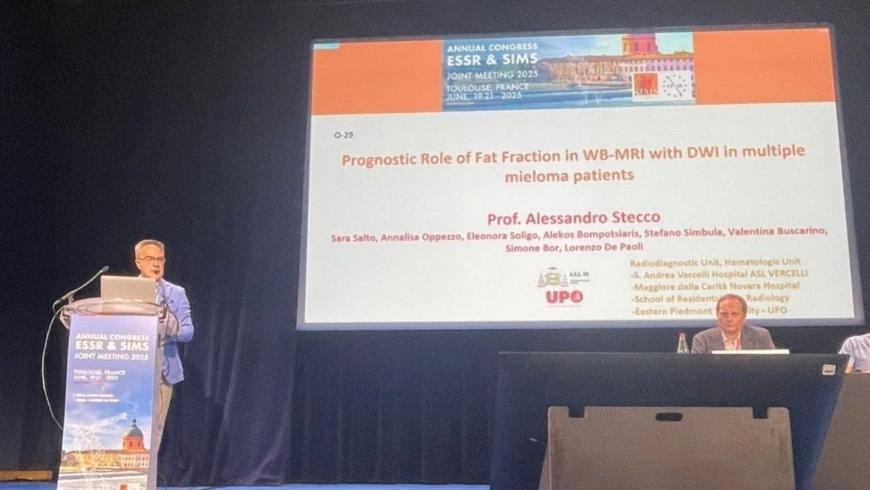 Il professor Stecco al congresso ESSR & SIMS