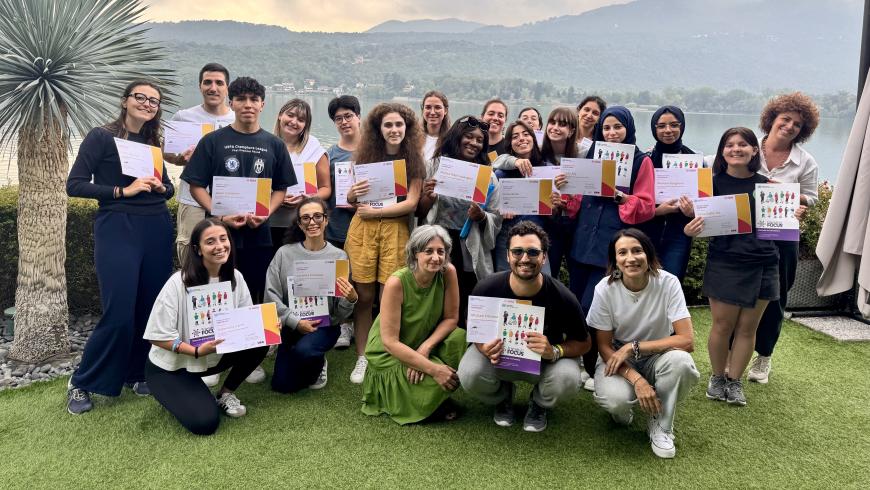 Le partecipanti e i partecipanti di Friends in Focus