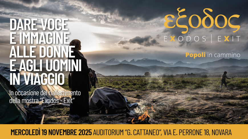 Exodos -Exit a Novara dal 19 novembre