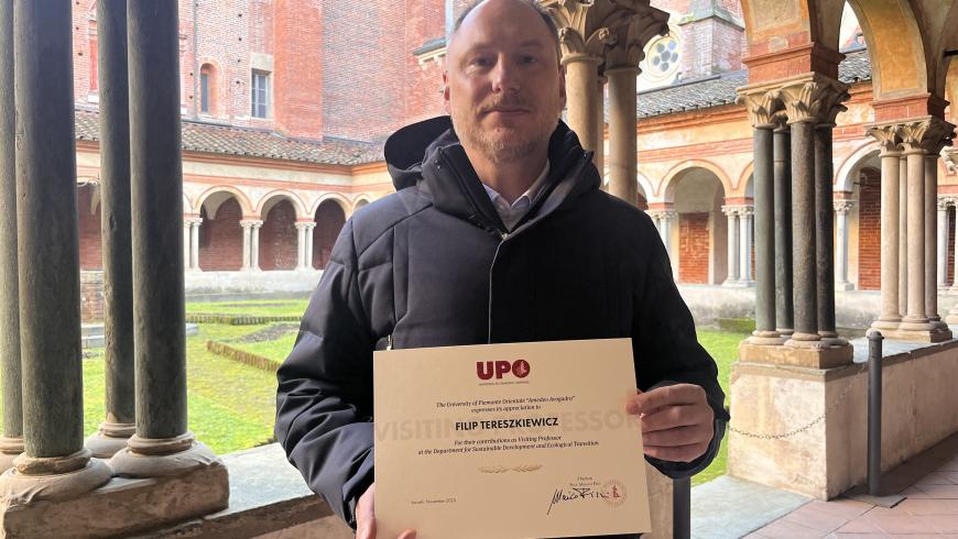 Il professor Filip Tereszkiewicz