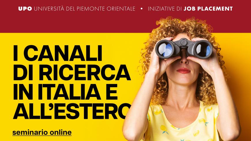 I canali di ricerca in Italia e all'estero