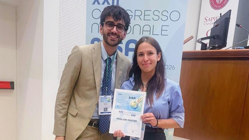 Il dottor Edoardo Mocini e la dottoressa Jessica Baima